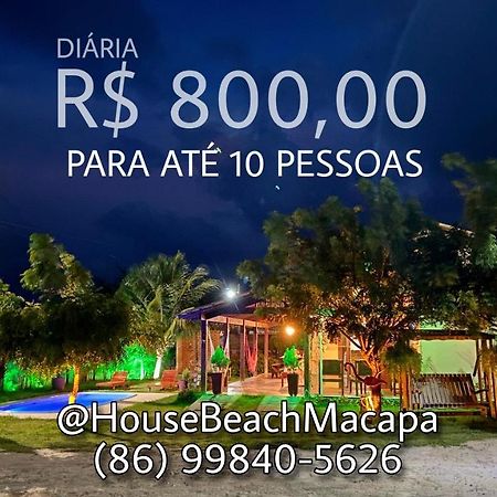 House Beach Macapa - Praia De Macapa Luaran gambar